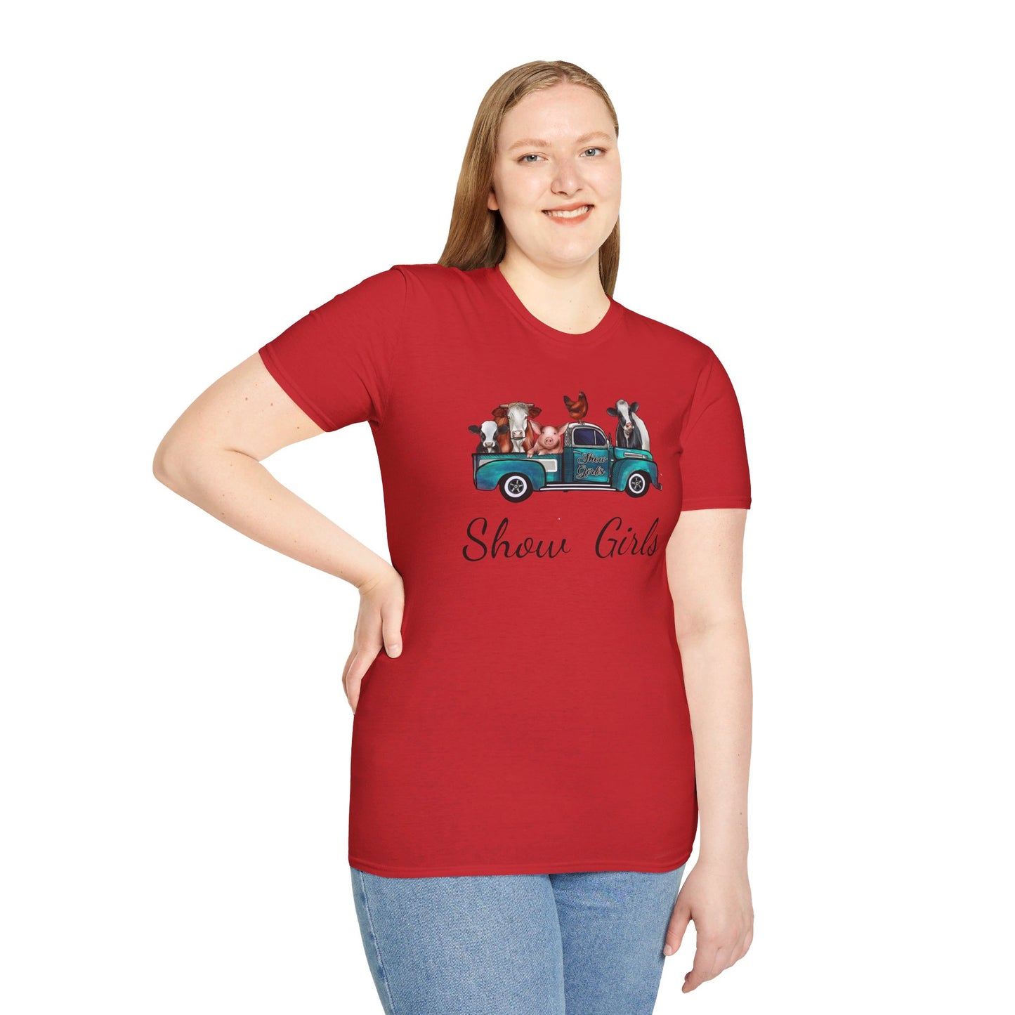 Farm Animals Truck T-Shirt