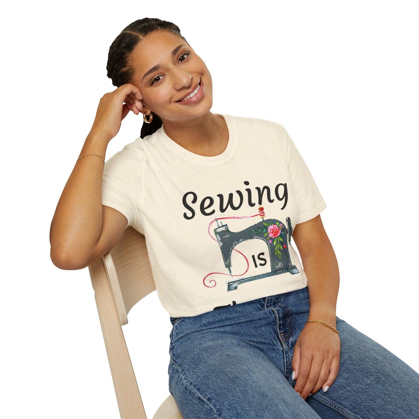 Sewing is Therapy  T-Shirt