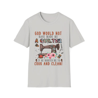 God made Quilter T-Shirt