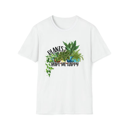 Plants make me Happy T-Shirt