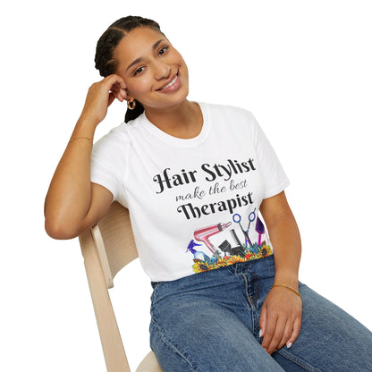 Hair Stylist best Therapy T-Shirt