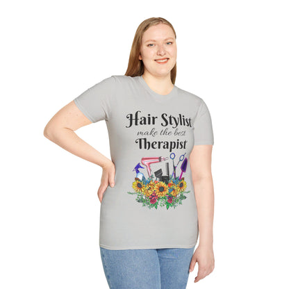 Hair Stylist best Therapy T-Shirt