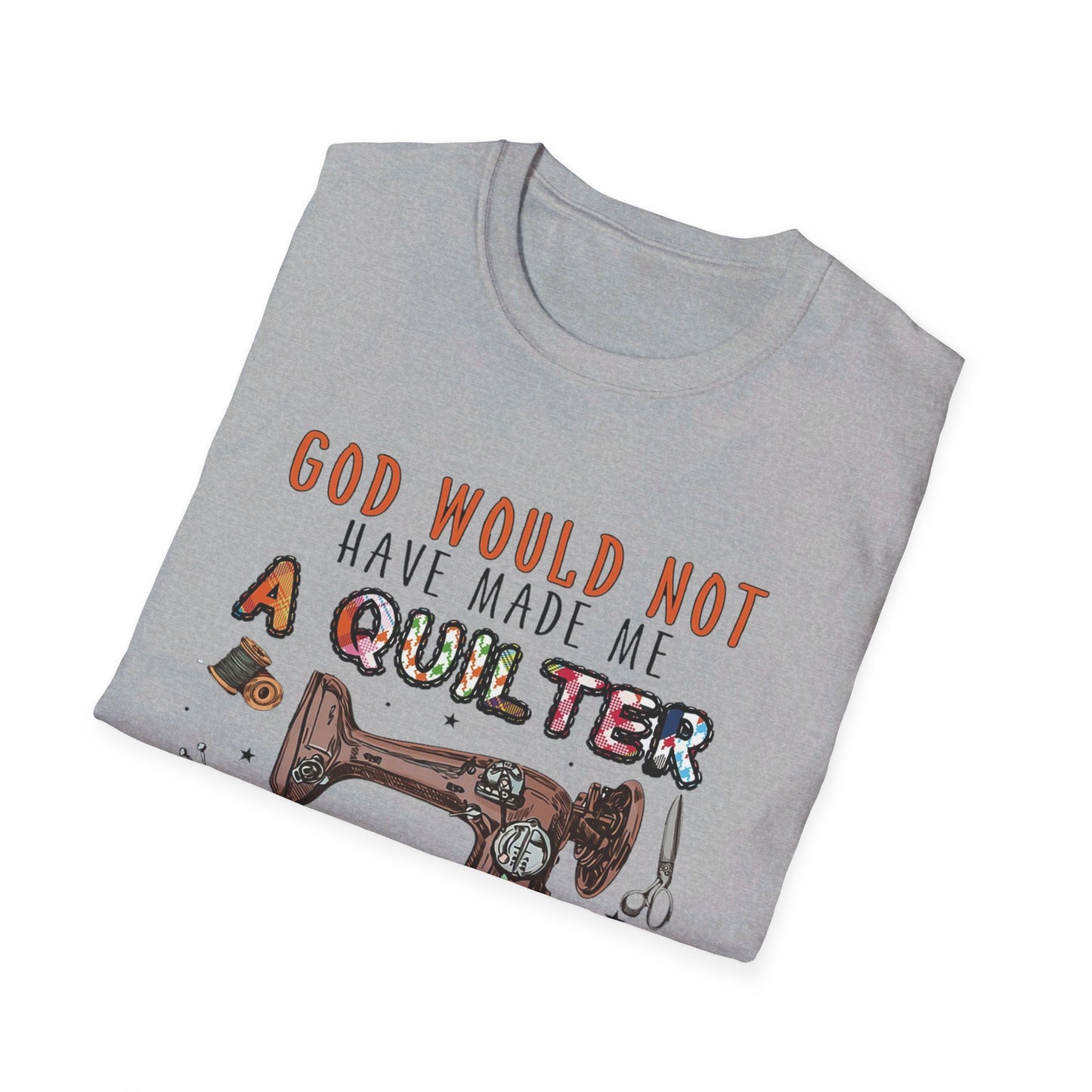 God made Quilter T-Shirt