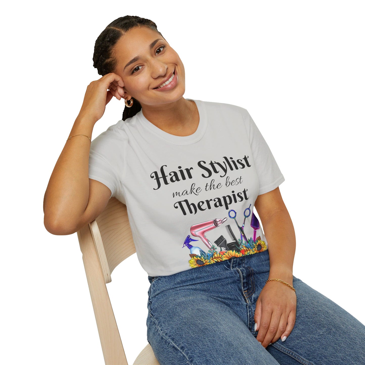 Hair Stylist best Therapy T-Shirt