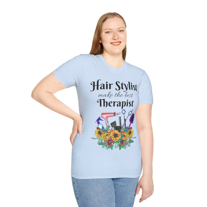 Hair Stylist best Therapy T-Shirt