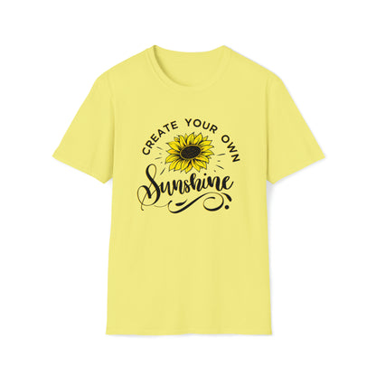 Create Your Own Sunshine sunflower T-Shirt