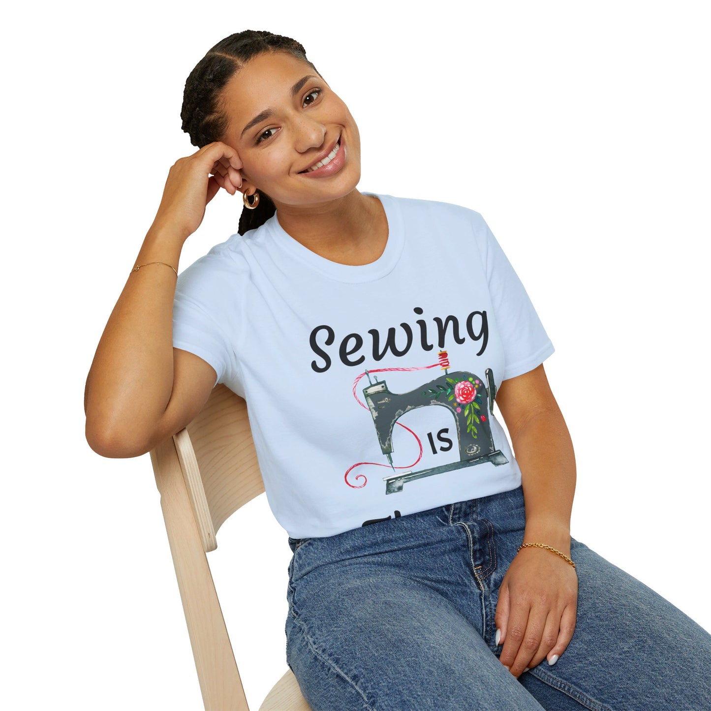 Sewing is Therapy  T-Shirt