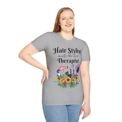 Hair Stylist best Therapy T-Shirt