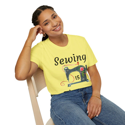 Sewing is Therapy  T-Shirt