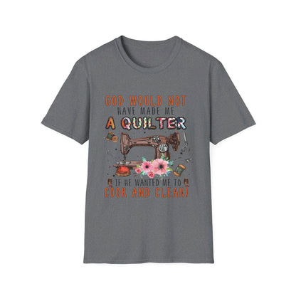 God made Quilter T-Shirt