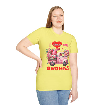 Love my Gnomies Valentine  T-Shirt