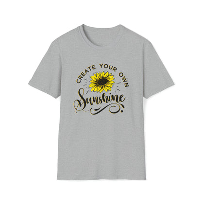 Create Your Own Sunshine sunflower T-Shirt