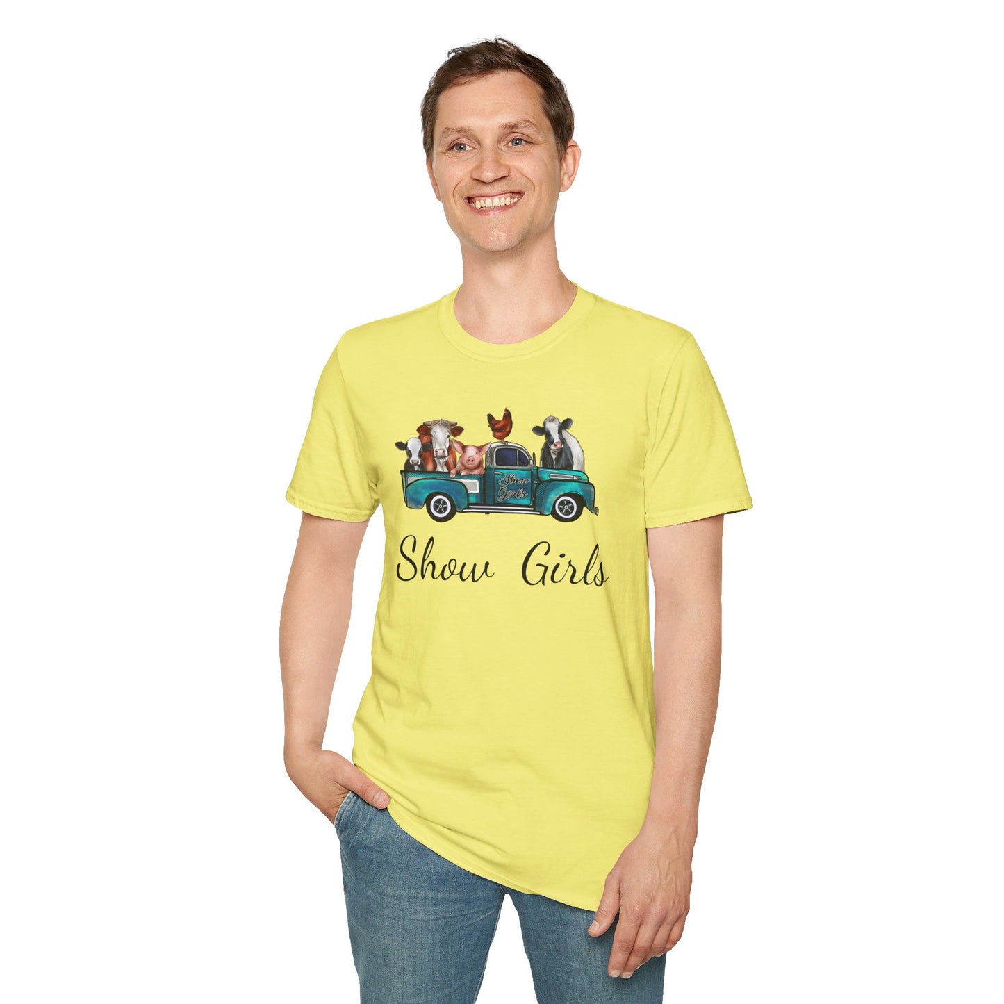 Farm Animals Truck T-Shirt