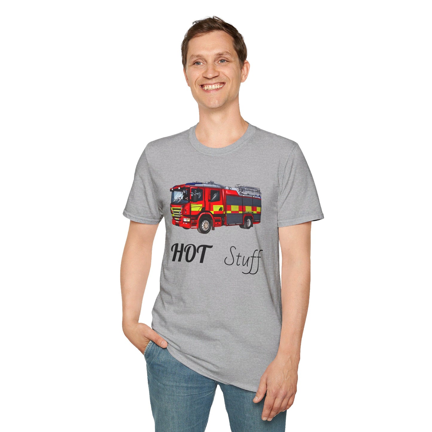 Hot Stuff Fire Truck  T-Shirt