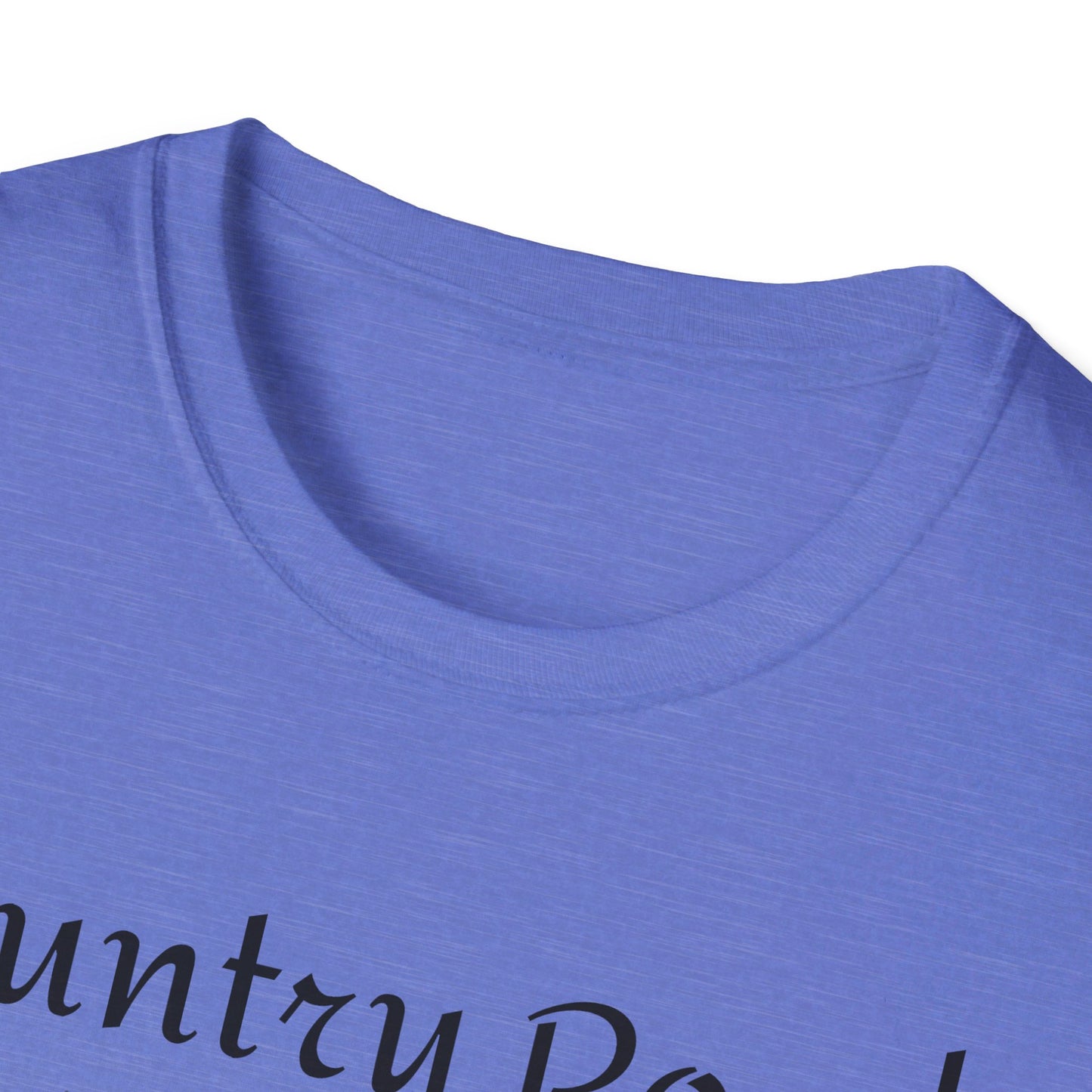 Country Roads take me Home Blue Truck T-Shirt