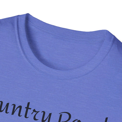 Country Roads take me Home Blue Truck T-Shirt