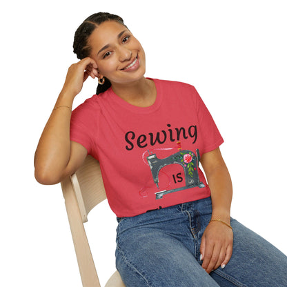 Sewing is Therapy  T-Shirt