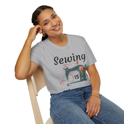 Sewing is Therapy  T-Shirt