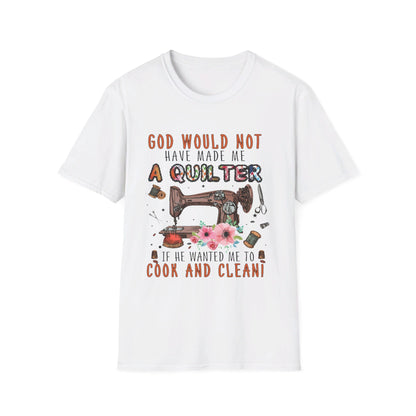 God made Quilter T-Shirt