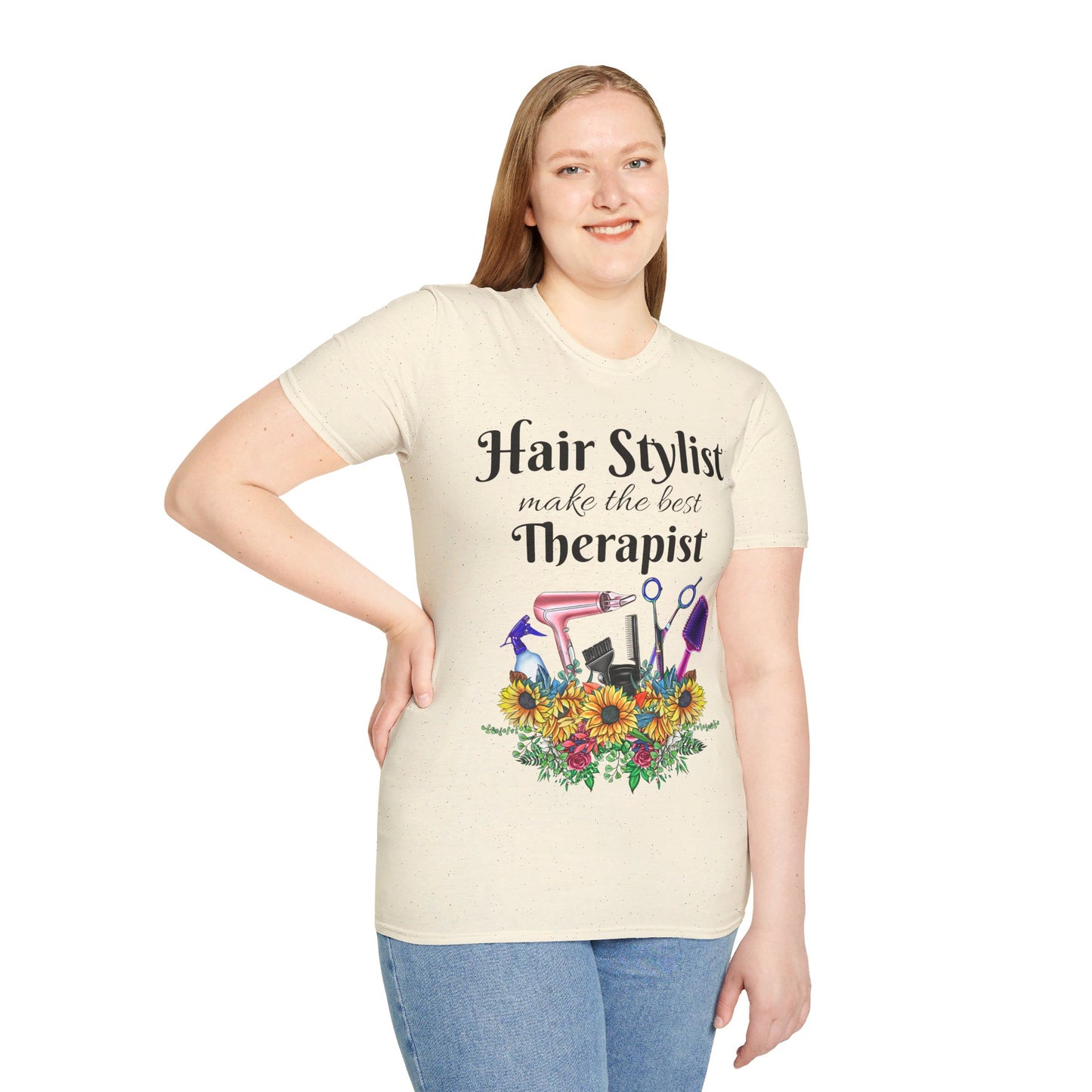 Hair Stylist best Therapy T-Shirt