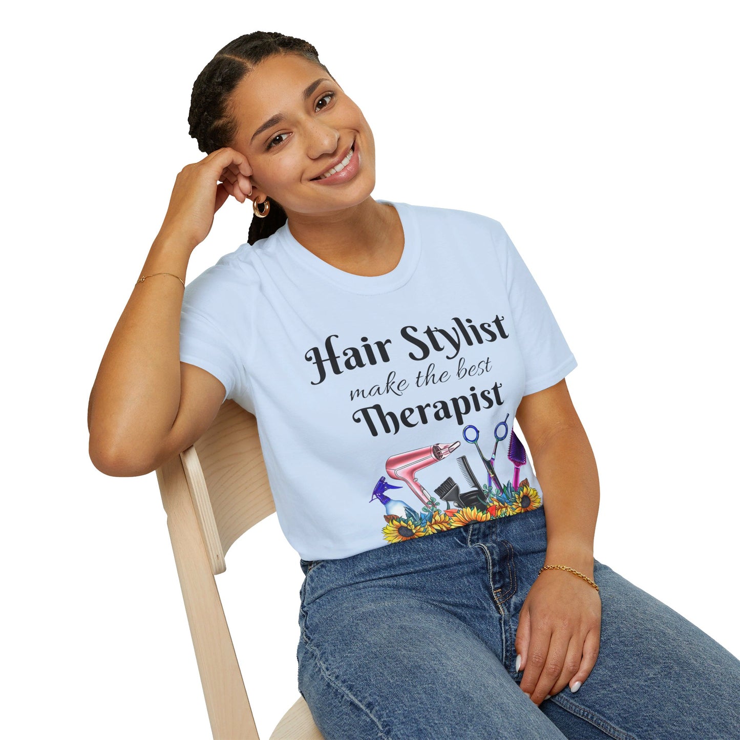 Hair Stylist best Therapy T-Shirt