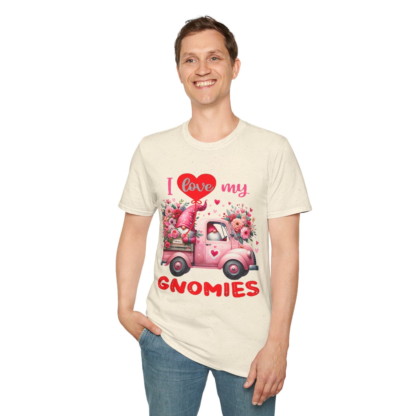 Love my Gnomies Valentine  T-Shirt