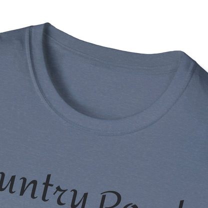 Country Roads take me Home Blue Truck T-Shirt