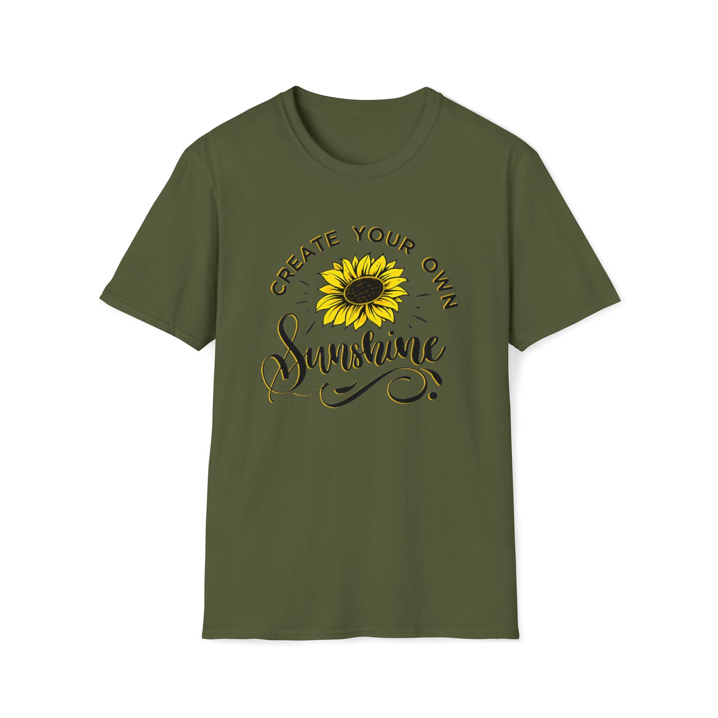 Create Your Own Sunshine sunflower T-Shirt