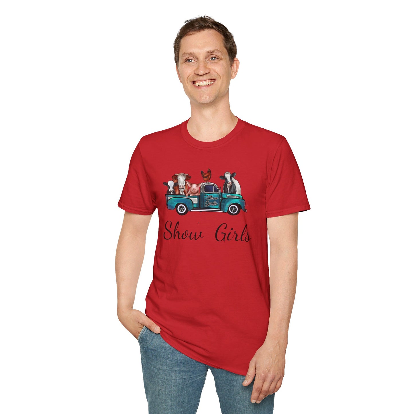 Farm Animals Truck T-Shirt