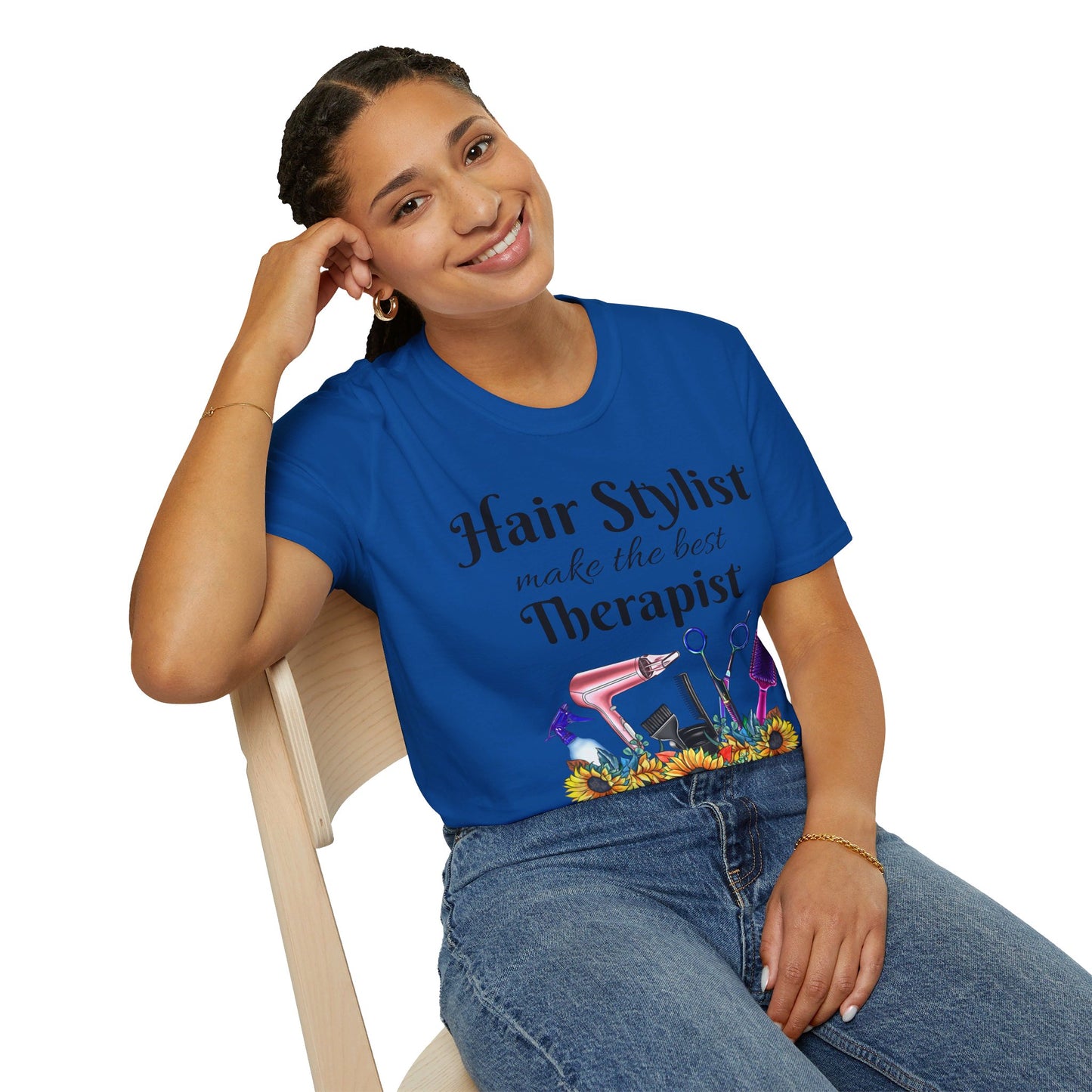 Hair Stylist best Therapy T-Shirt