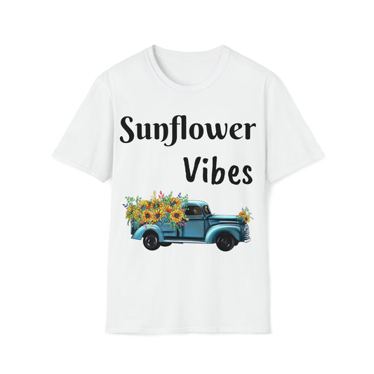 Sunflower Vibes Truck T-Shirt